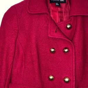 Red jacket